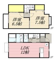 raffine fleurⅡC棟の間取り画像