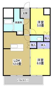 ラ・フォーレ三方原の間取り画像