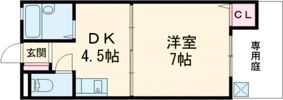 クィーンズコートY棟の間取り画像