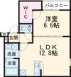 フジパレス堺諏訪森Ⅰ番館の間取り画像