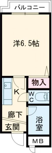 ブランネージュの間取り画像