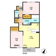 グラマードマレⅢ Bの間取り画像