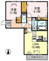 ゼルコバ Ⅱの間取り画像