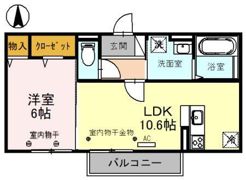 ゼルコバ Ⅱの間取り画像