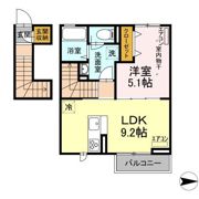 メゾンフォレストⅦの間取り画像