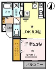 パストラルありえ Ⅰの間取り画像