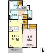 アーバンハイツ Fの間取り画像