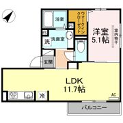サンフィットハイツ 十二号館の間取り画像