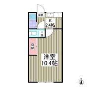 若葉ハイツの間取り画像