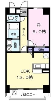 ラフレシ－ル タミの間取り画像