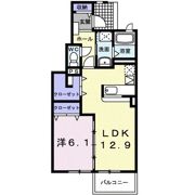 エスポワールの間取り画像