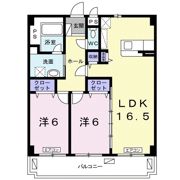 アメニティ ハイム Ⅱの間取り画像