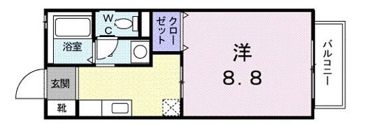 サンライト上桂の間取り画像