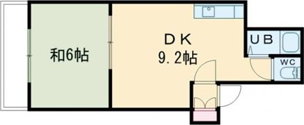 パークコート中島町の間取り画像