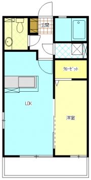 さつき荘の間取り画像