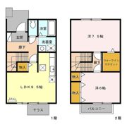 セジュールひかり Dの間取り画像