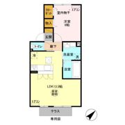 エクセルガーデン参番館の間取り画像