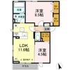 アベニール一番町の間取り画像
