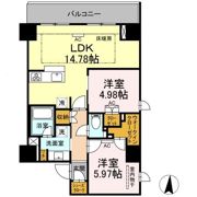 ロイジェントパークス錦糸町の間取り画像