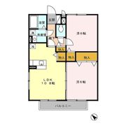 カサブランカの間取り画像