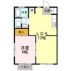 サニーコースト Bの間取り画像