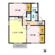 グレイスコートの間取り画像