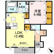 グランツⅡの間取り画像