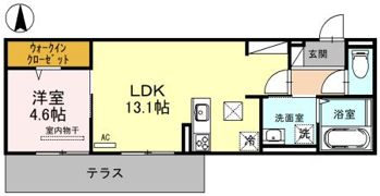D-room西院の間取り画像