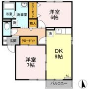 シャンテKUROZUMIの間取り画像