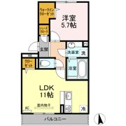 ミッドレジデンス A A棟の間取り画像