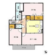 ボヌール和 A棟の間取り画像