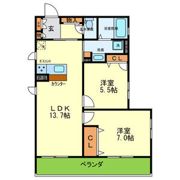 メゾン・スクエアヒルズの間取り画像