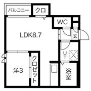 Grandtic Toveの間取り画像