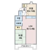 リバーサイドハーチャの間取り画像
