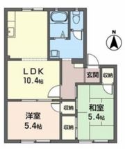 パレコスモスBの間取り画像