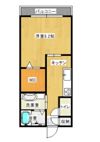 チアフルビューティ黒髪Ⅲの間取り画像