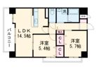 サムティ熊本近見Ⅱの間取り画像