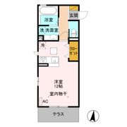 カサブランカの間取り画像