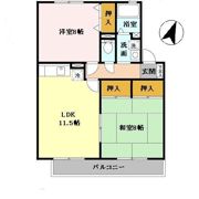 メゾンボヌールの間取り画像
