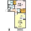 エース スクエア妻崎の間取り画像