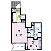 サンモール丸山 Ⅰの間取り画像