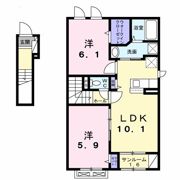 アクアⅡの間取り画像