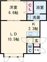 ヴィラノーブルⅡの間取り画像