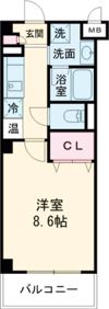 ヴァンセットモネの間取り画像