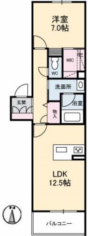 シャーメゾン アリシアの間取り画像