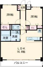 ネオコート上土室の間取り画像