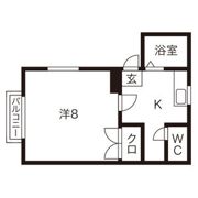 スカイタウンヨシダA棟の間取り画像