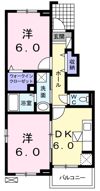 ライフ ライズAの間取り画像