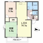 ガーデンハイツ A棟の間取り画像
