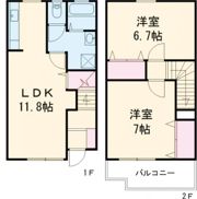 コスモガーデンの間取り画像